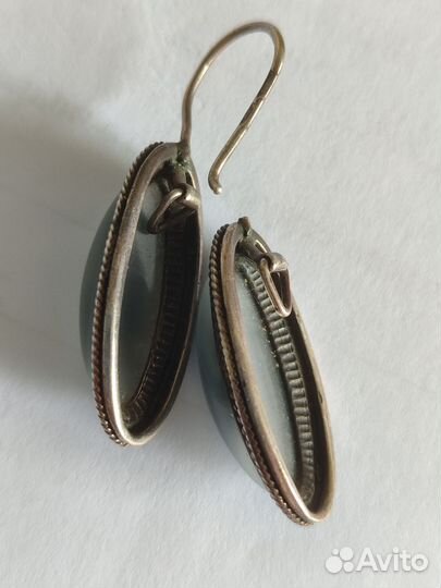 Серьги серебро 875 СССР