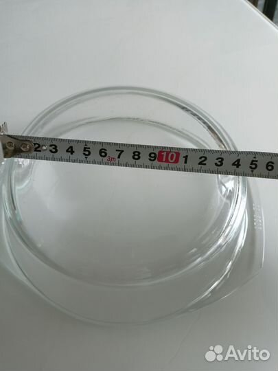 Форма стеклянная для выпечки. Круглая. D 17см