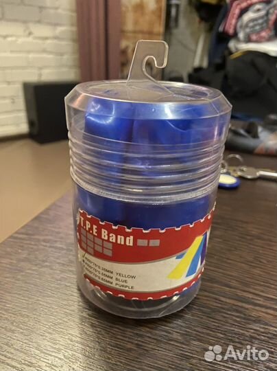 Эспандер ленточный TPE синий