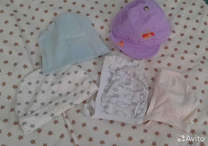 Шапочки/чепчики для малыша