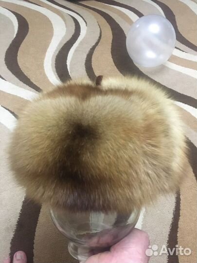 Шапка соболийна полная ушанка