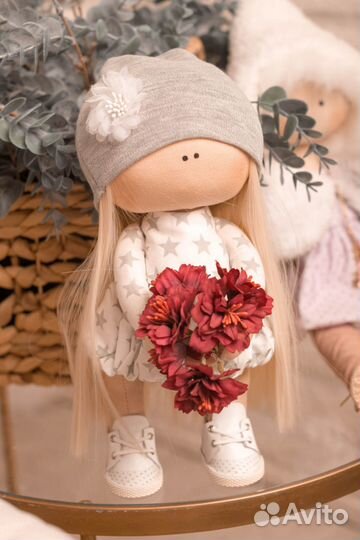 Интерьерная кукла ручной работы
