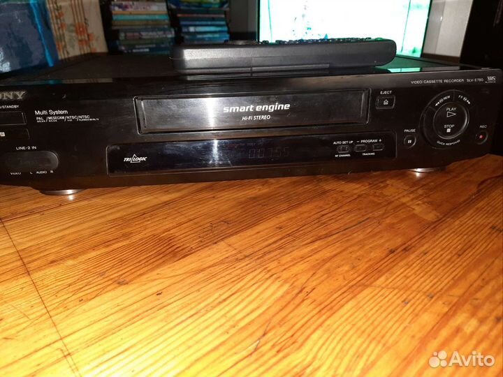 Видеомагнитофон sony HI-FI stereo slv-e780