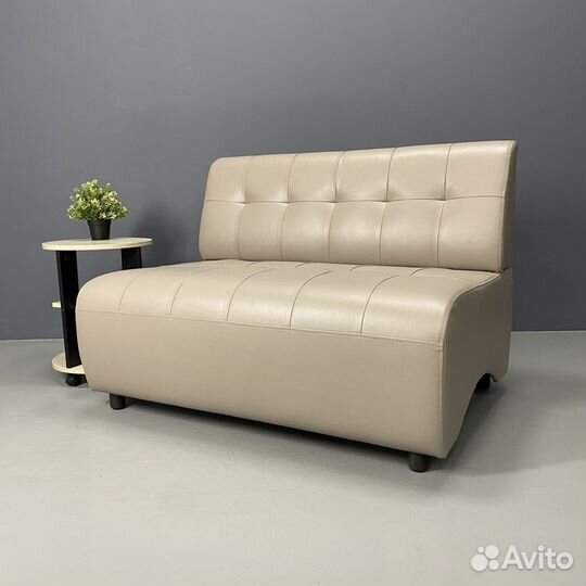 Диван в зону ожидания кожзам