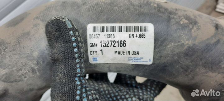 Воздуховод пер. П. Cadillac Cts 2/2009