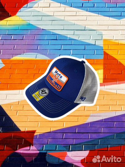 Бейсболка new york mets 47 brand