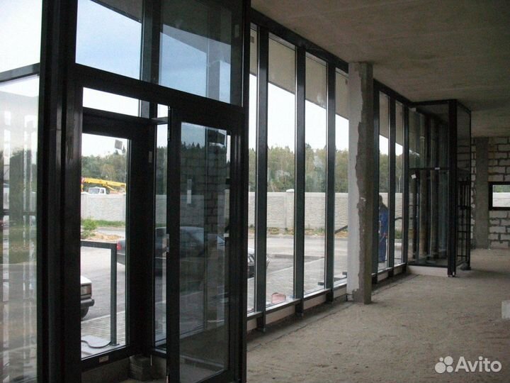 Пластиковые двери с установкой