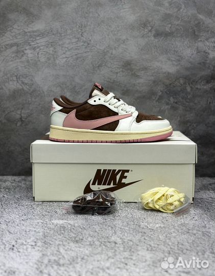Кроссовки Nike Air Jordan 1 Low x travis scott