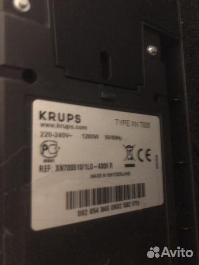 Кофемашина Nespreso krups