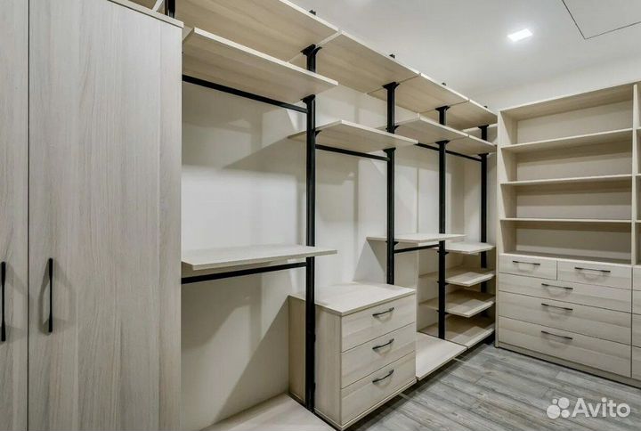 Гардеробная на заказ по вашим размерам