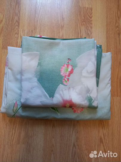 Пододеяльник и простыня на 2-х спальную кровать