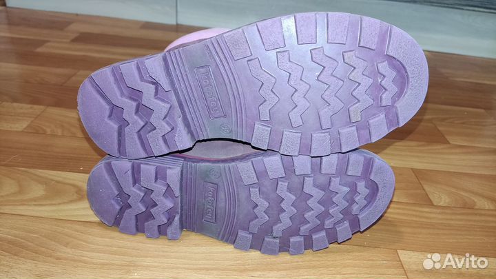 Ботинки демисезонные на девочку размер 35 котофей