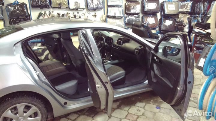 Авточехлы с Эваковрами на Мазду 3 седан с 2014 г