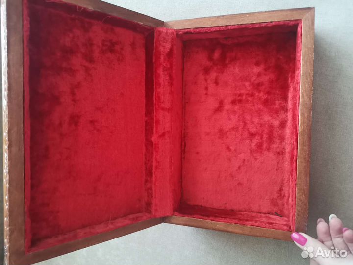 Шкатулка деревянная