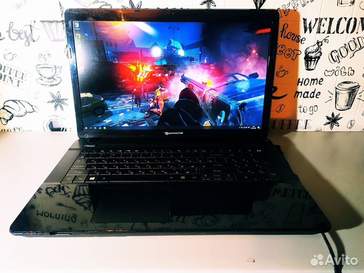 Packard Bell Enle69kb-17 Дюймов\A6-5 Gen\4Озу\ SSD