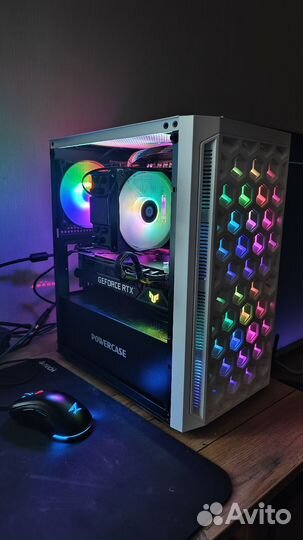 Мощный игровой компьютер 12600kf и rtx 3080