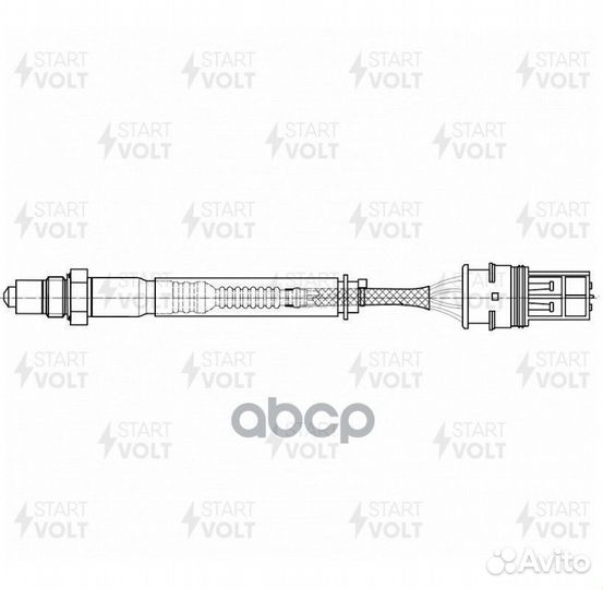 VS-OS 2635 Лямбда-зонд BMW 5 E60 (03) 2.5i/3.0