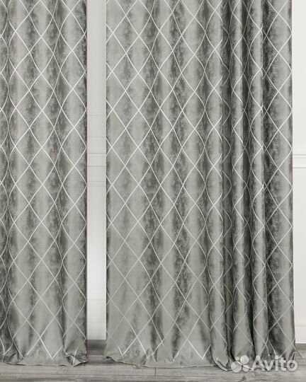 Портьеры жаккард Леман шторы занавески