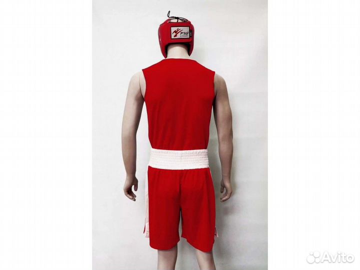 Форма боксерская Рэй-Спорт красная (48)