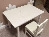 Детский стол и стул IKEA Криттер
