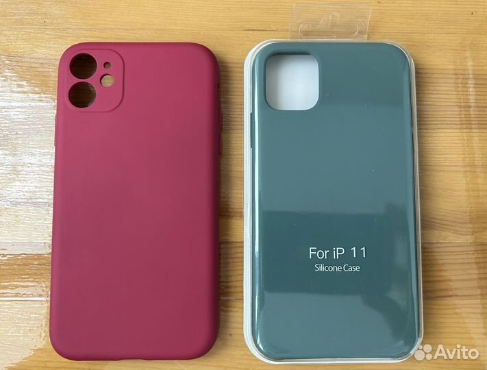 Силиконовые чехлы для iPhone 11