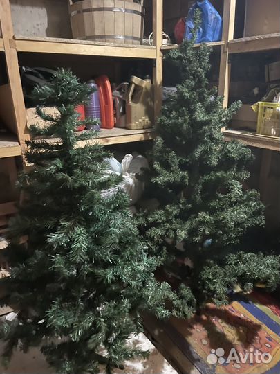 Ель искуственная 180 см и 130