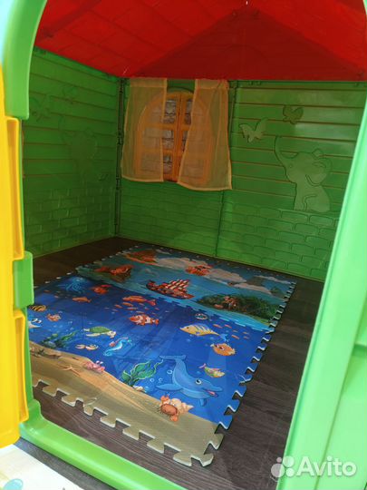 Игровой домик для детей пластиковый