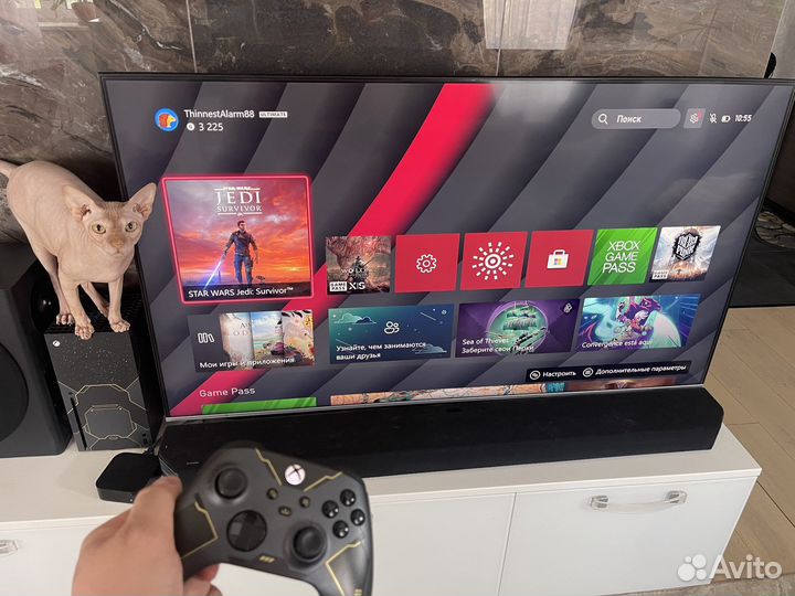 Xbox series X + Game pass + Jedi Survivor + Halo