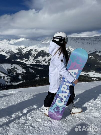 Сноуборд Capita 147 + крепления Union женский