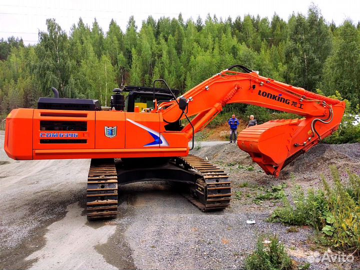 Гусеничный экскаватор Lonking CDM6396, 2023