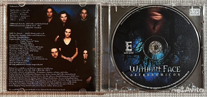 Without Face - Astronomicon CD Rus