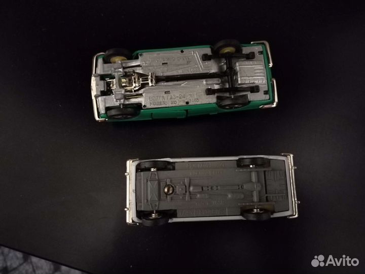 Модели 1/43 СССР москвич 427, газ 24 02