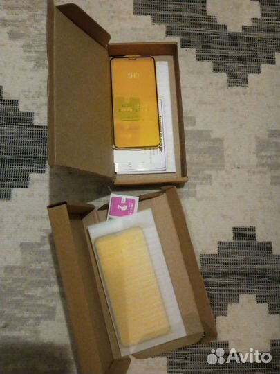 Стекло айфон X, XS-2 шт+чехол на x/xs