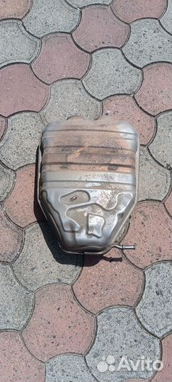 Задняя банка глушителя Ауди