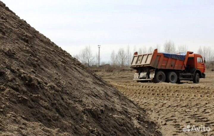 Песок карьерный для подушки