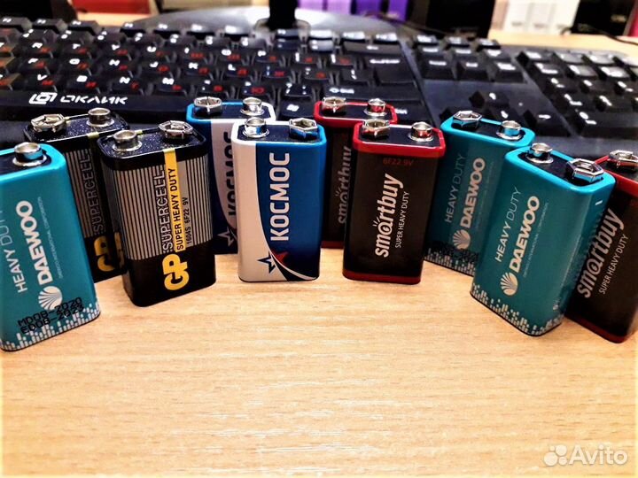 Батарейка к металлоискателю (Крона)