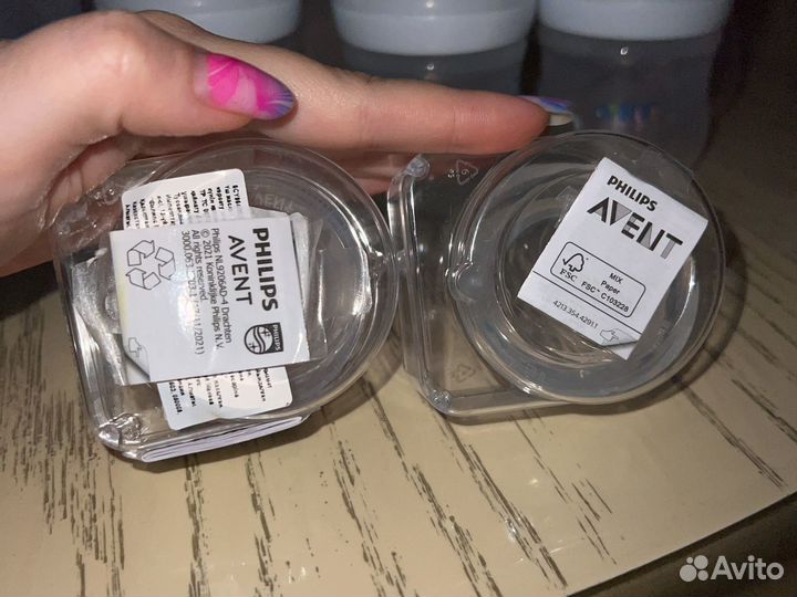 Новые соски на бутылку avent