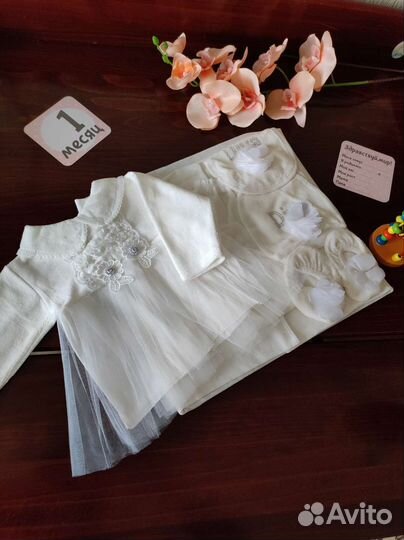 Комплект на выписку для девочки