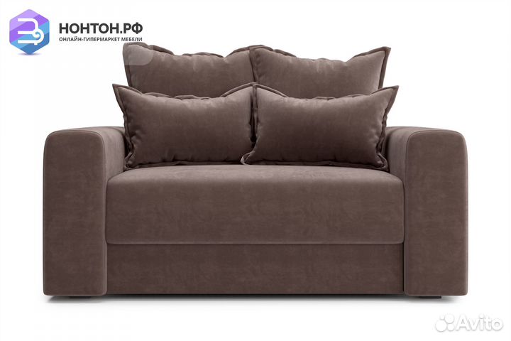 Кресло тик-так Омега коричневое