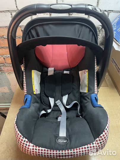 Автолюлька автокресло britax romer baby safe plus