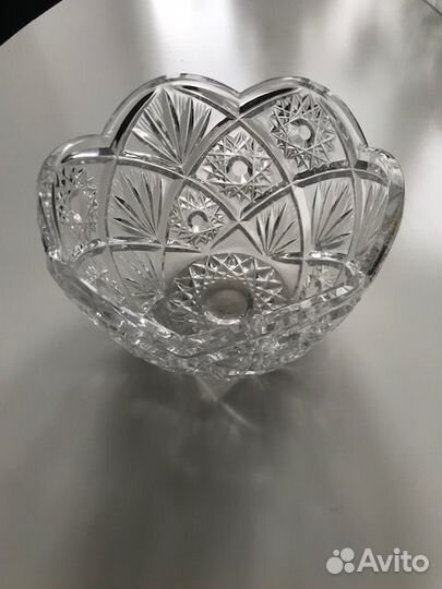 Ваза хрустальная СССР