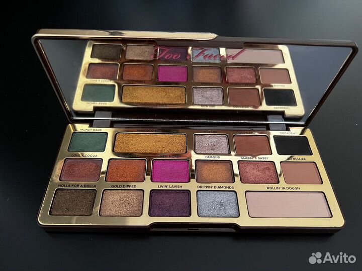Палетка теней Too Faced