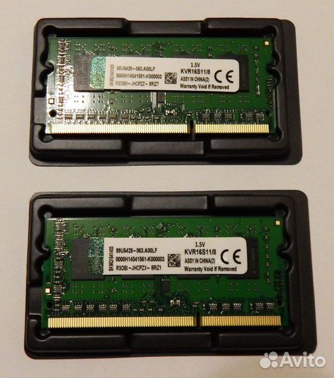 Память для ноутбука DDR3 / DDR3L Kingston 4Gb, 8Gb