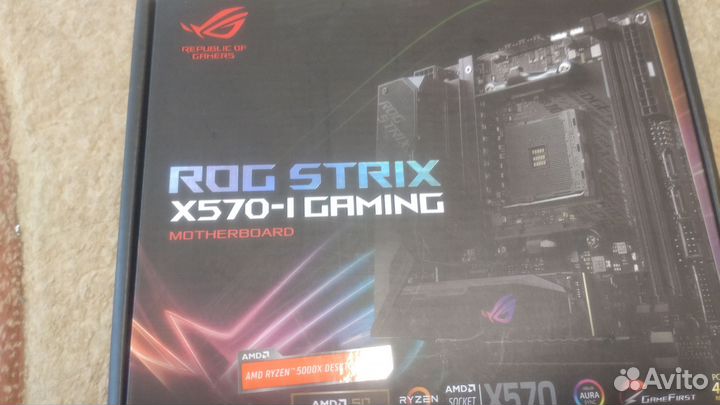 Asus rog strix x570-i gaming