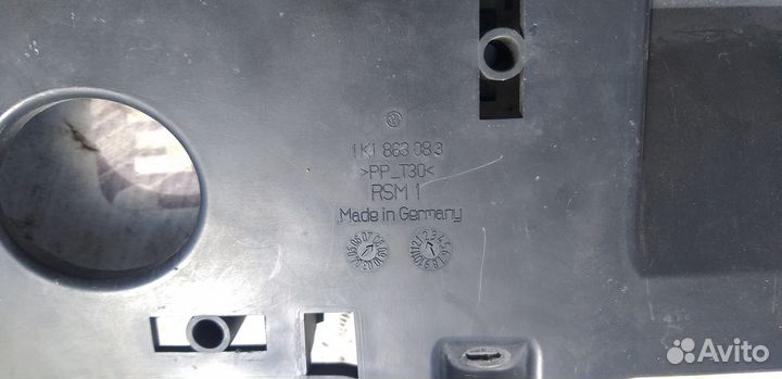 Накладка торпеды Volkswagen Golf 5