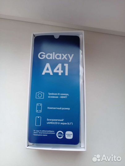 Коробка от телефона samsung A 41