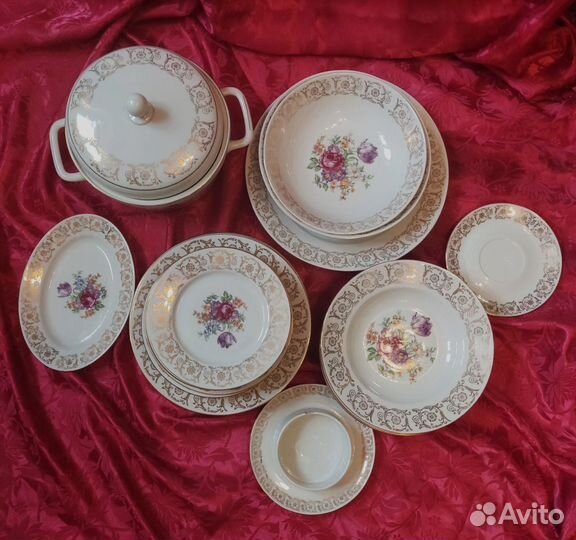 Сервиз столовый Moritz Zdekauer (MZ) Чехословакия