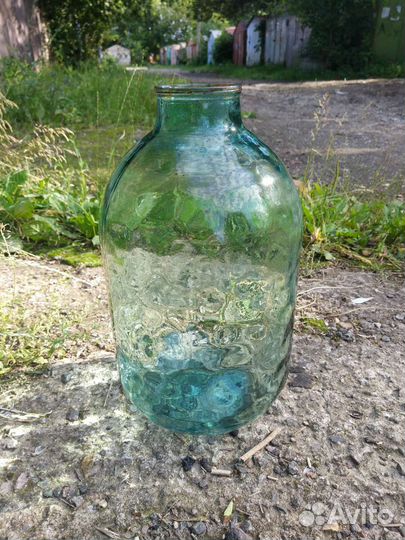 Банка 10 литров стеклянная