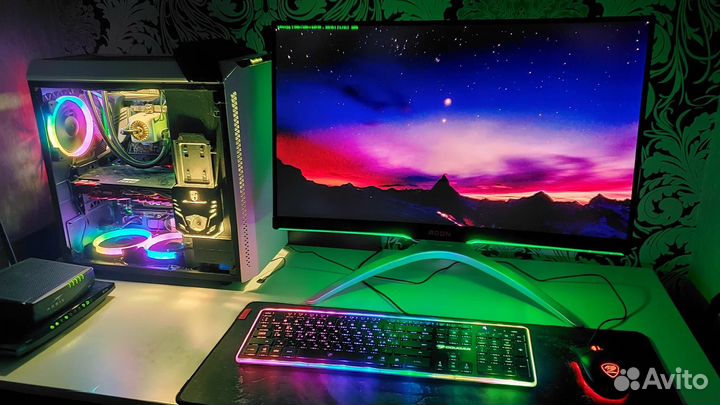 Игровой компьютер в сборе RTX 3050 8gb