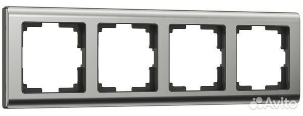Рамки для розеток Werkel глянцевый никель